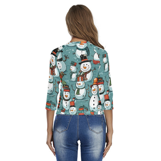 All-Over Print Women's Raglan Sleeves T-shirts