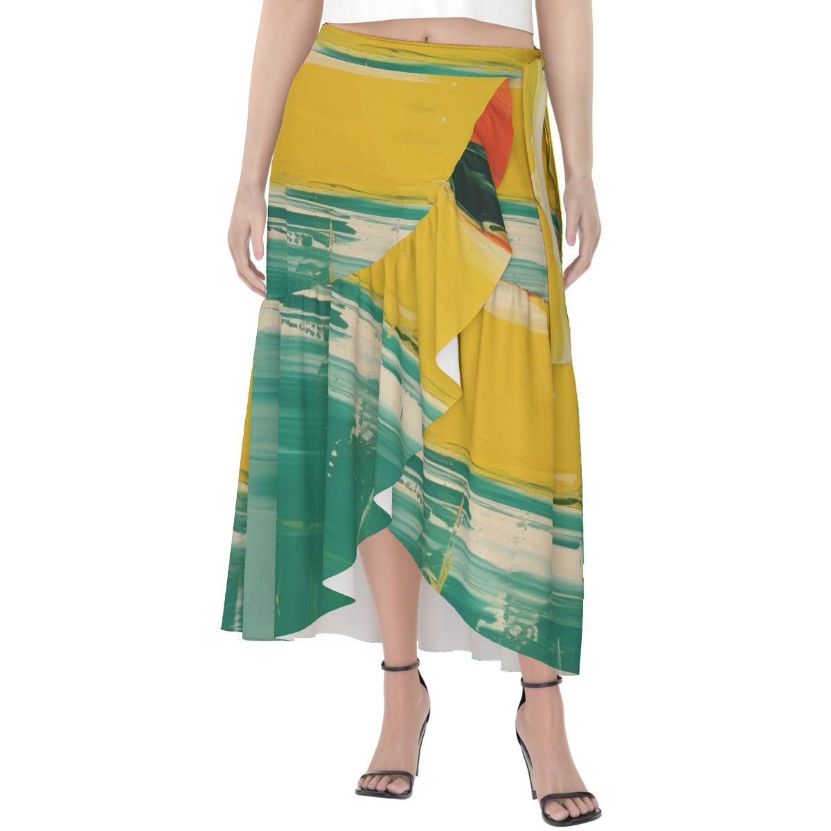 All-Over Print Women's Wrap Skirt