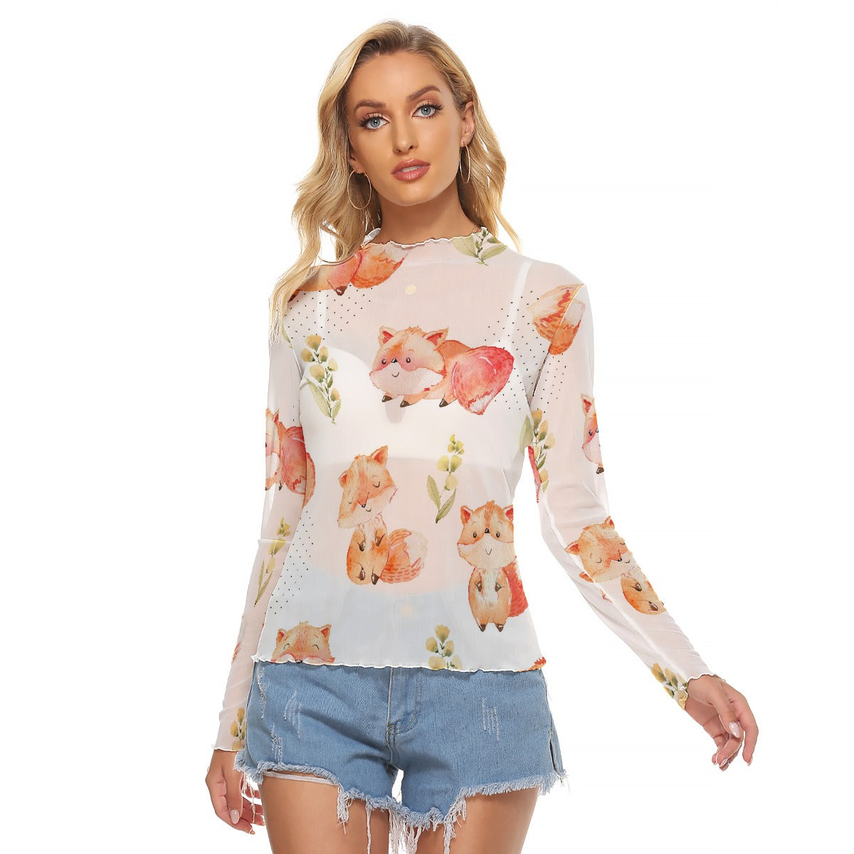 All-Over Print Women's Mesh T-shirt