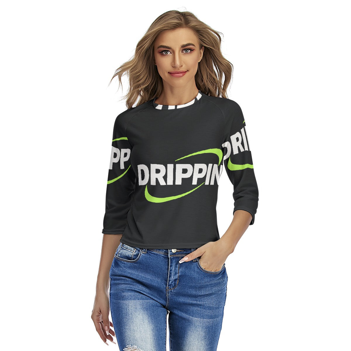 All-Over Print Women's Raglan Sleeves T-shirts