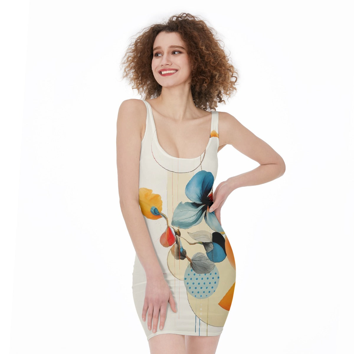 All-Over Print Women's Bodycon Dress