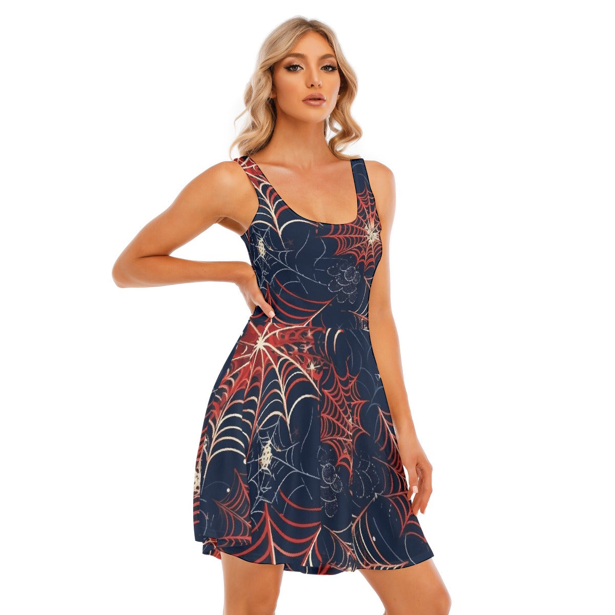 All-Over Print Women's Tank Vest Dress