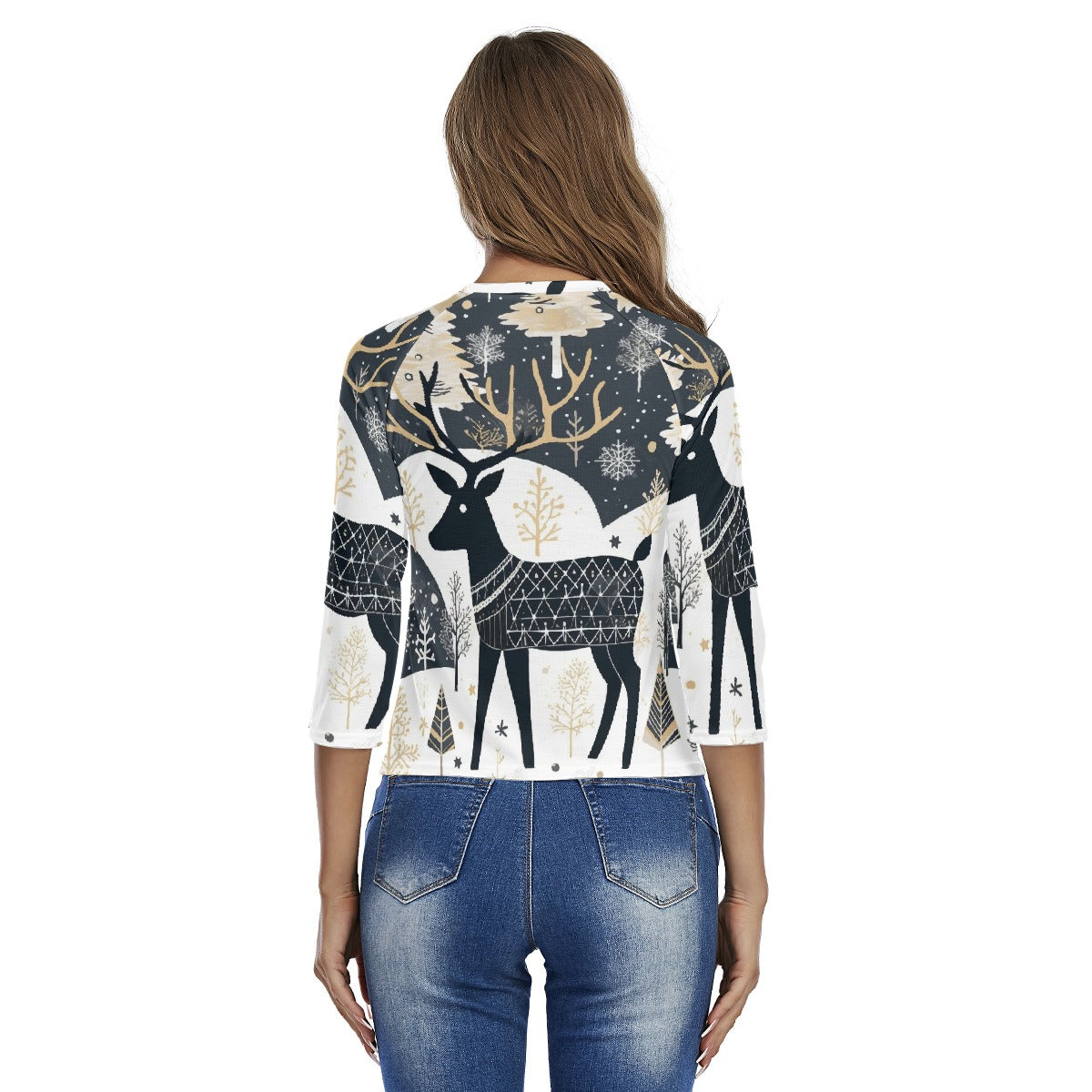 All-Over Print Women's Raglan Sleeves T-shirts