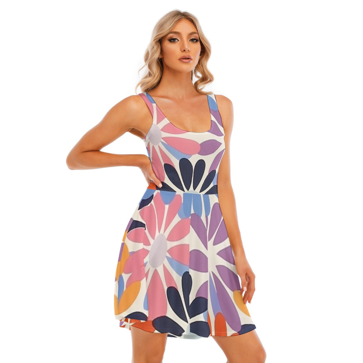 All-Over Print Women's Tank Vest Dress