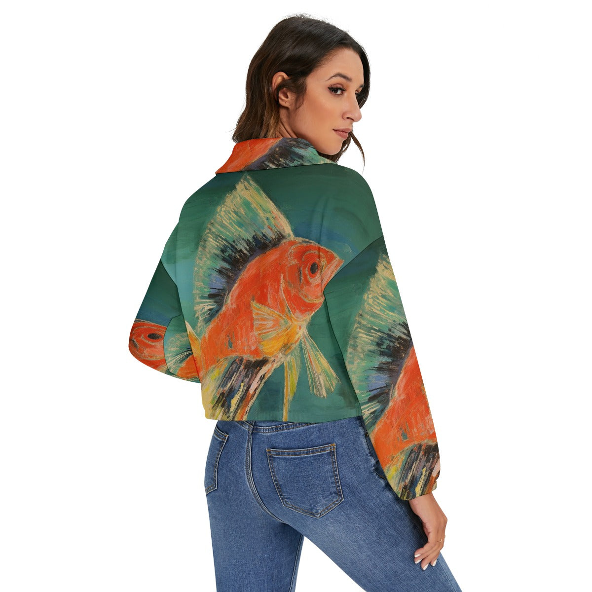 All-Over Print Women's Zip Jacket