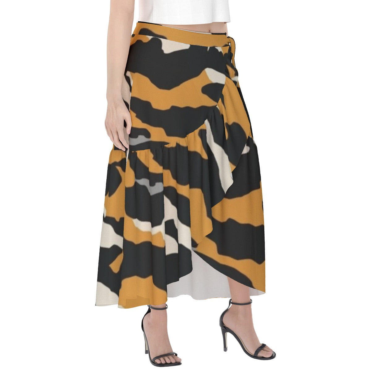 All-Over Print Women's Wrap Skirt