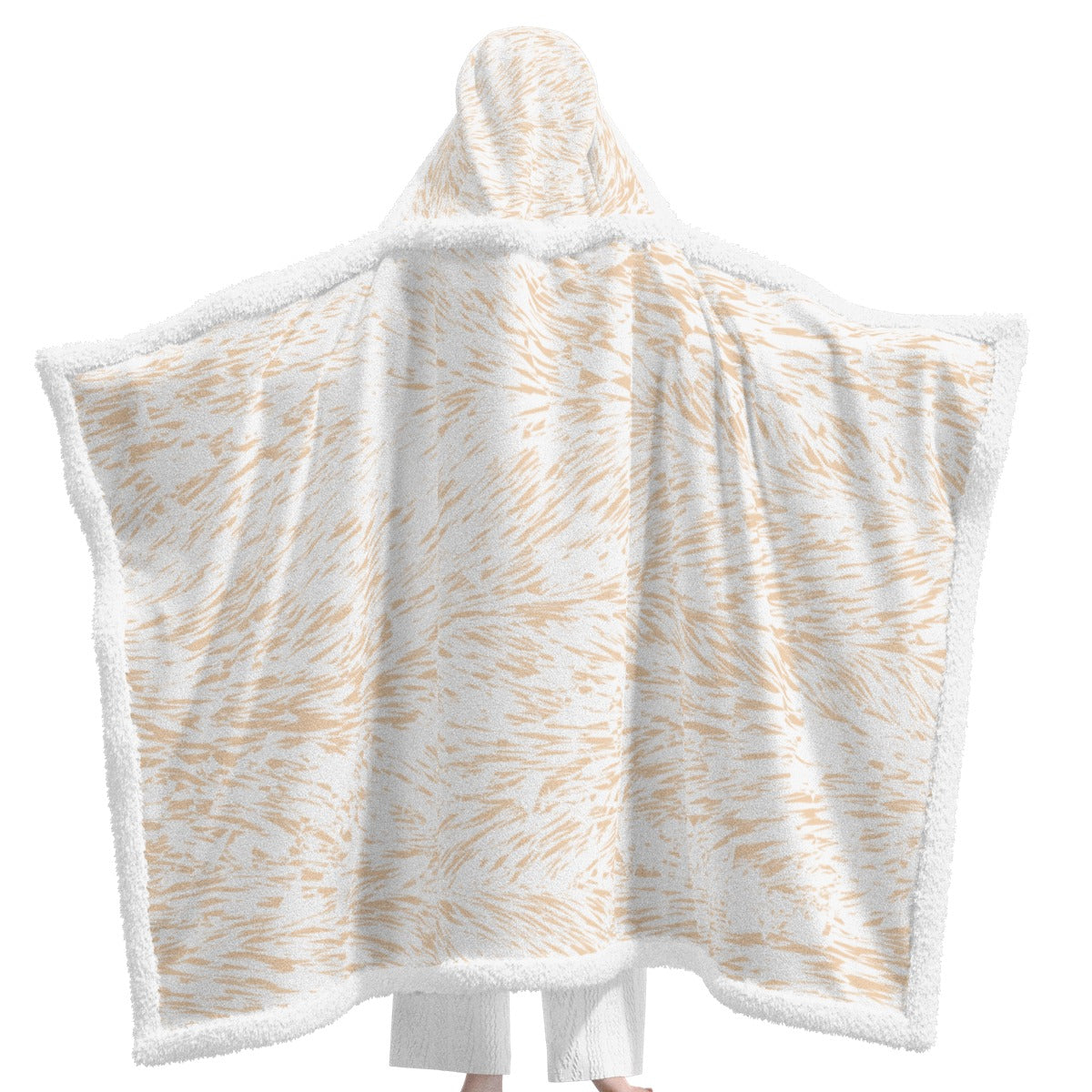 All-Over Print Unisex Wearable Hooded Blanket