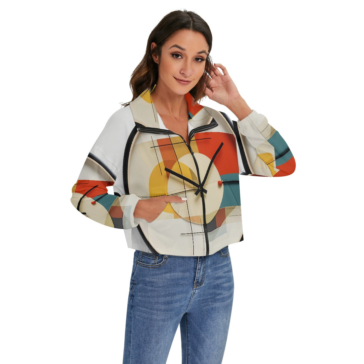 All-Over Print Women's Zip Jacket