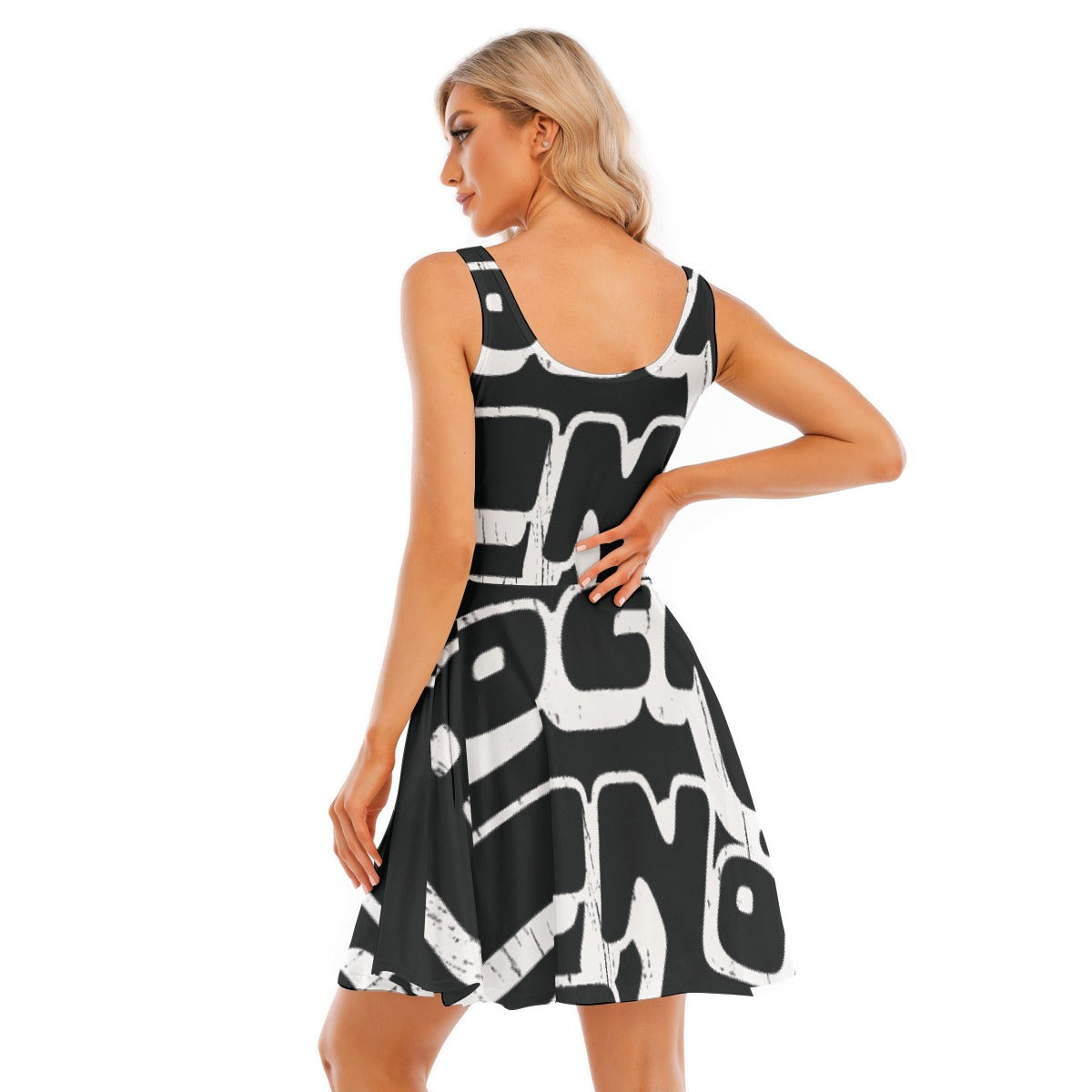 All-Over Print Women's Tank Vest Dress