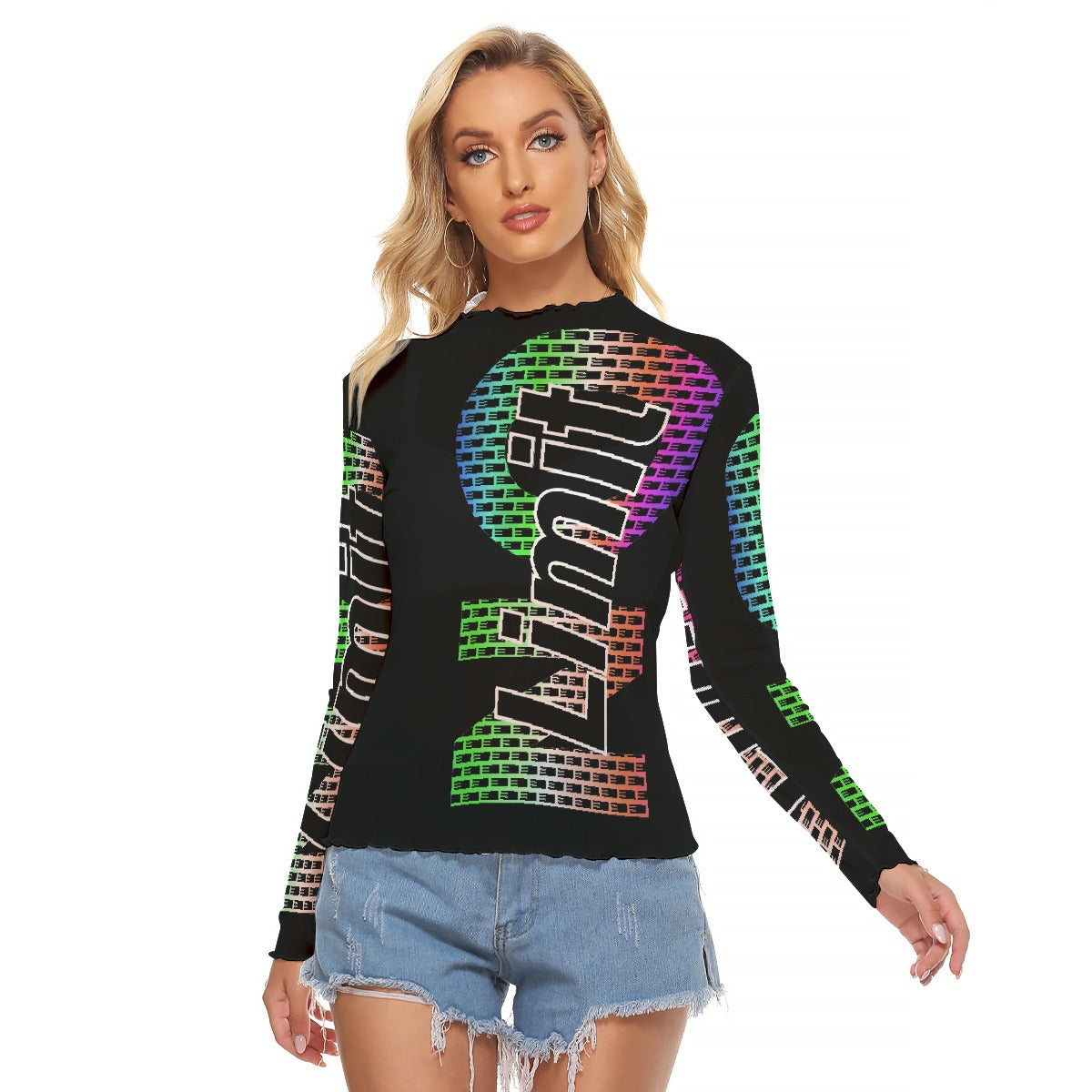 All-Over Print Women's Mesh T-shirt