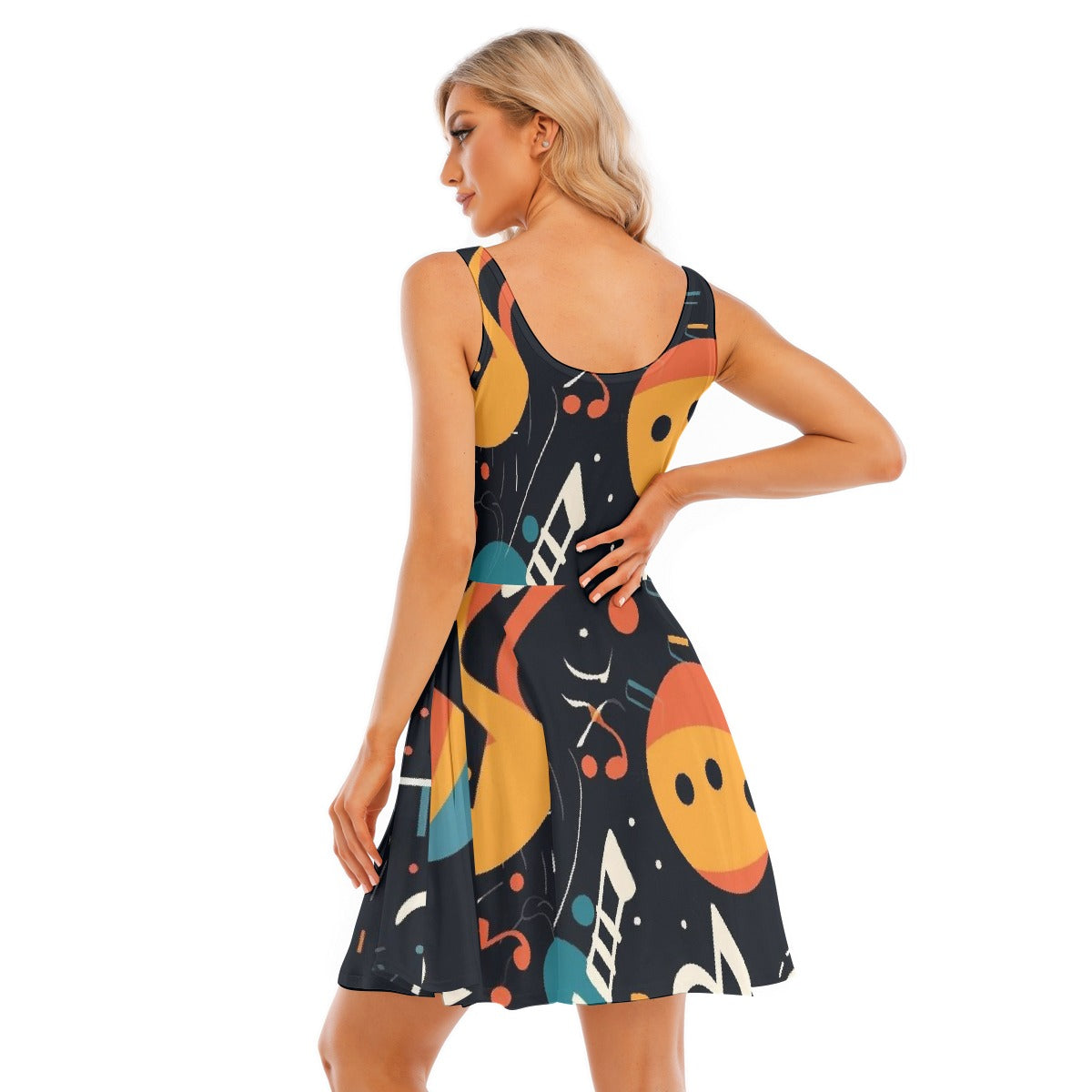 All-Over Print Women's Tank Vest Dress