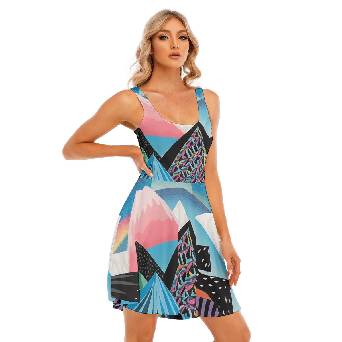 All-Over Print Women's Tank Vest Dress