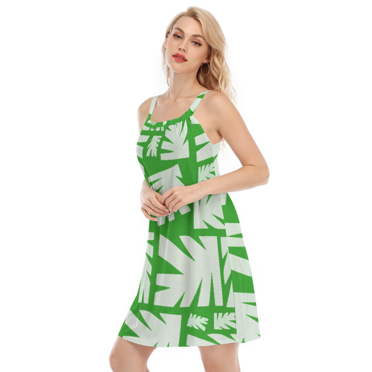 All-Over Print Women's Sleeveless Cami Dress