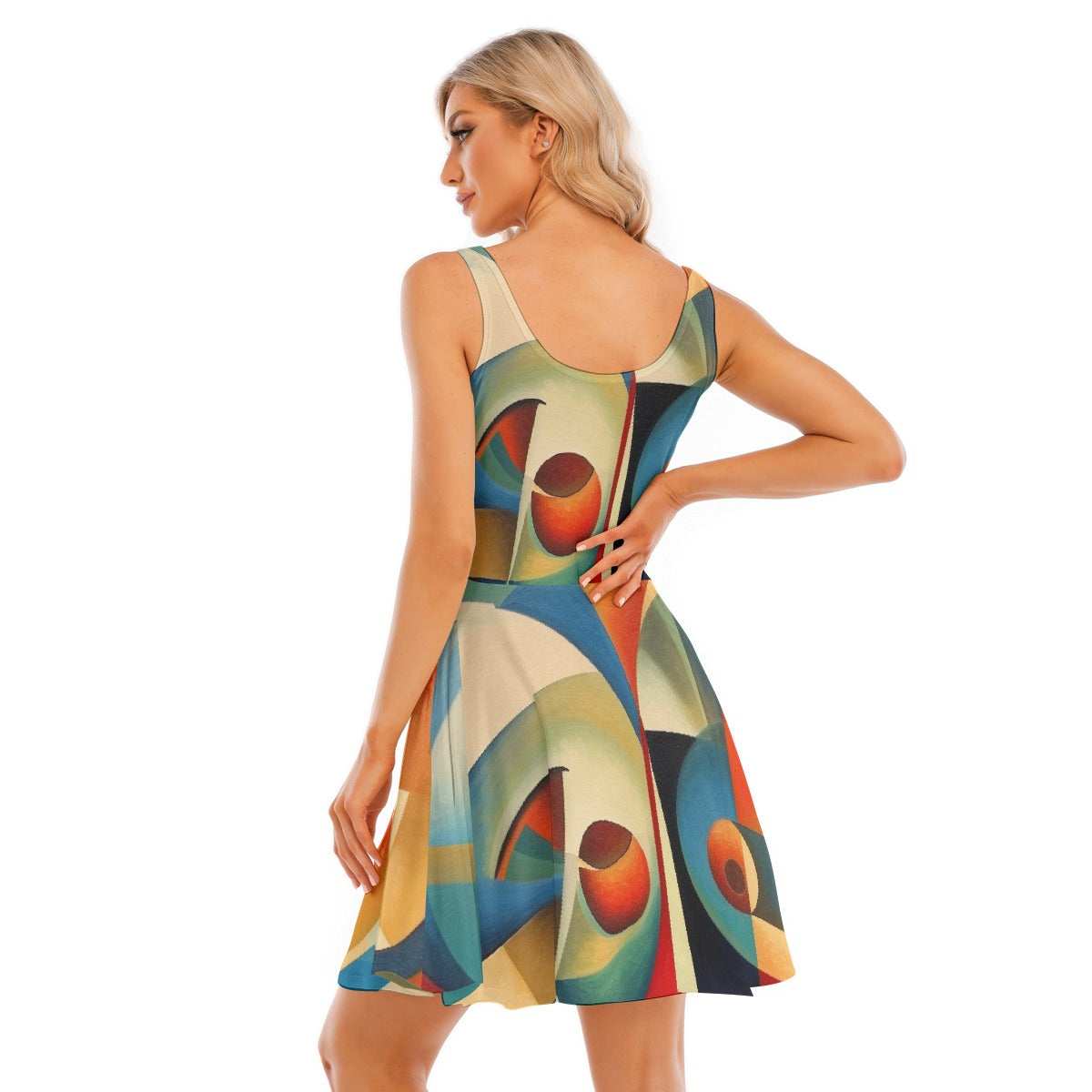 All-Over Print Women's Tank Vest Dress