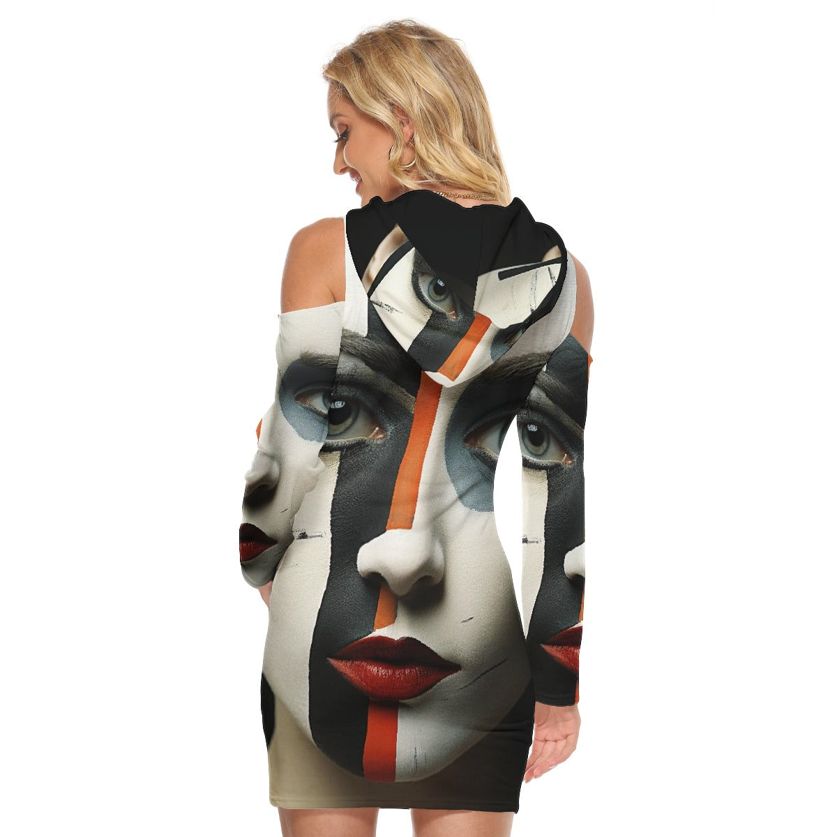 All-Over Print Women's Tight Dress