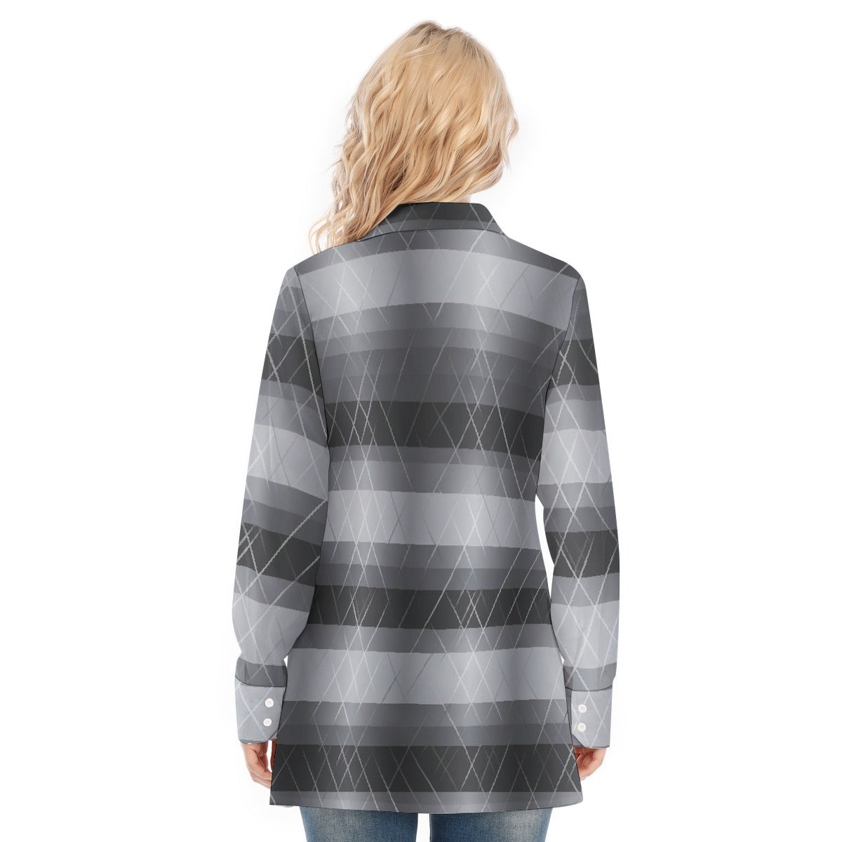 All-Over Print Women's Long Shirt