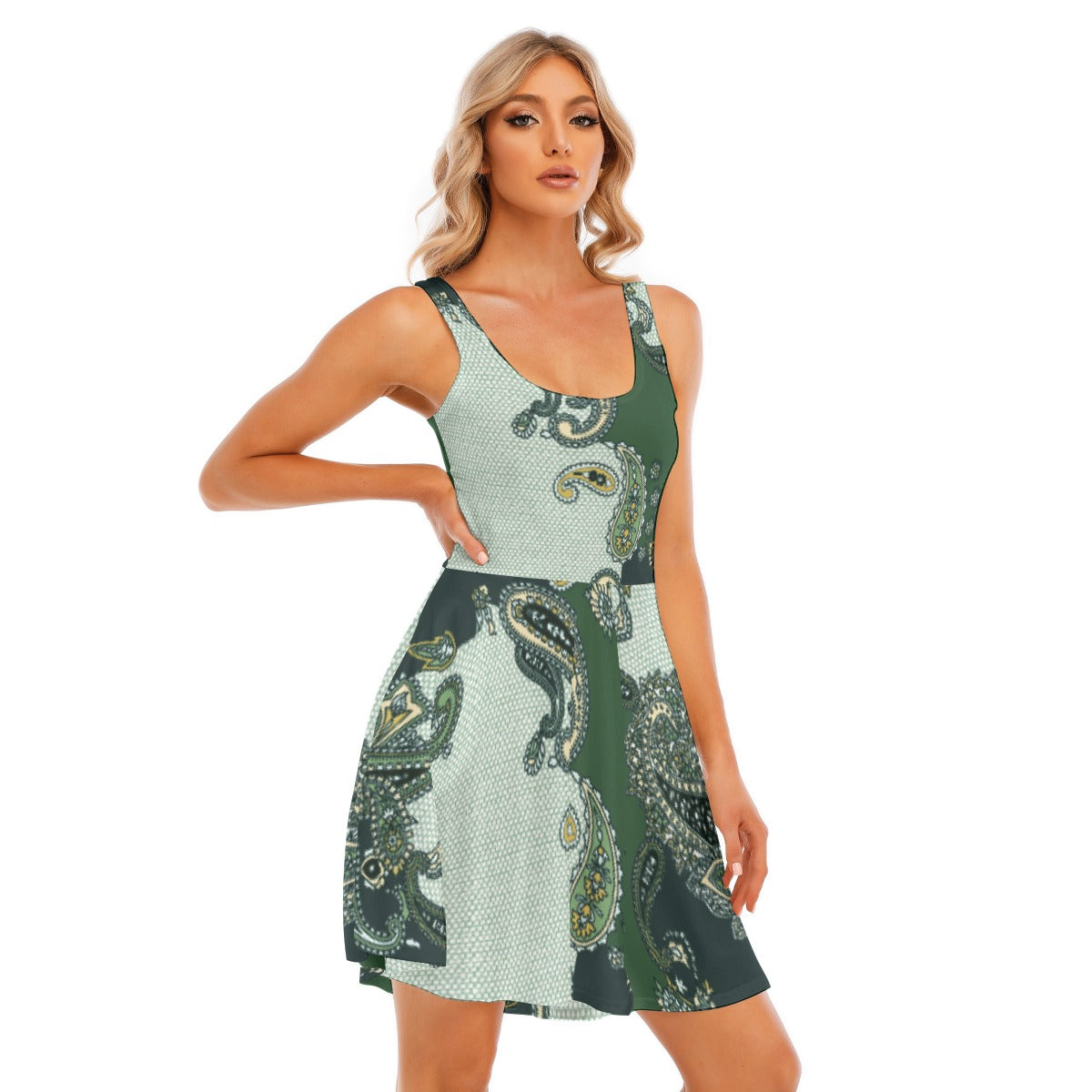 All-Over Print Women's Tank Vest Dress