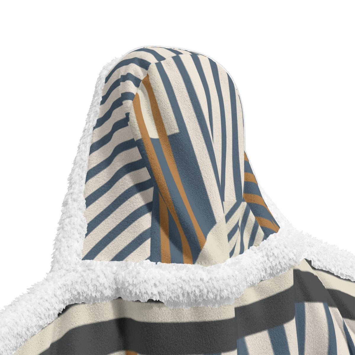 All-Over Print Unisex Wearable Hooded Blanket