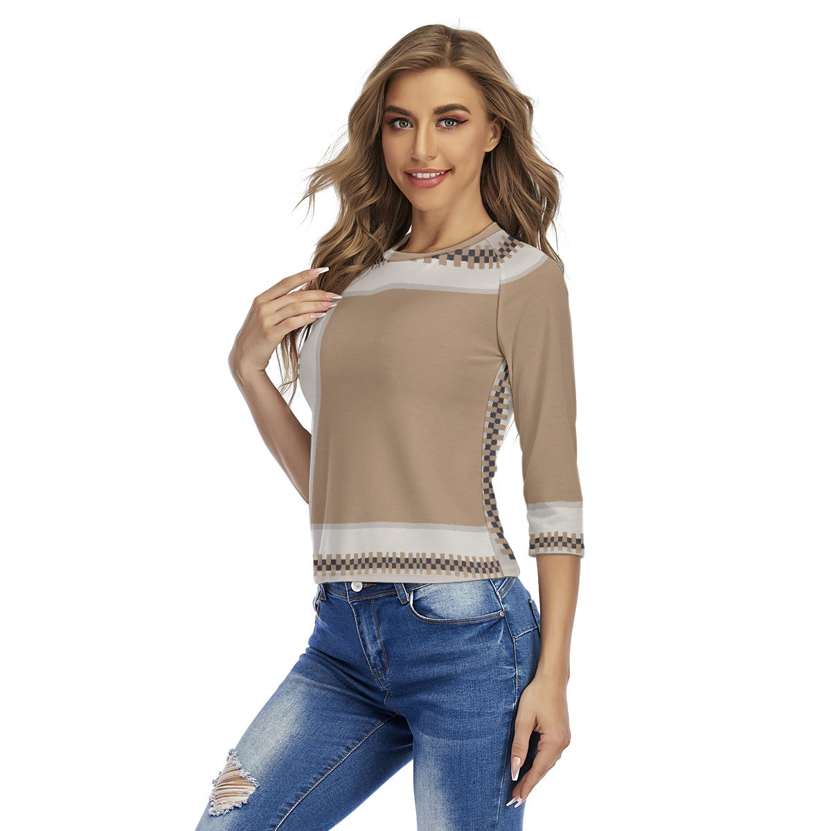 All-Over Print Women's Raglan Sleeves T-shirts