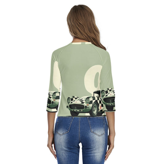 All-Over Print Women's Raglan Sleeves T-shirts