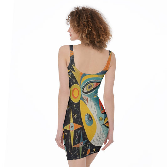 All-Over Print Women's Bodycon Dress