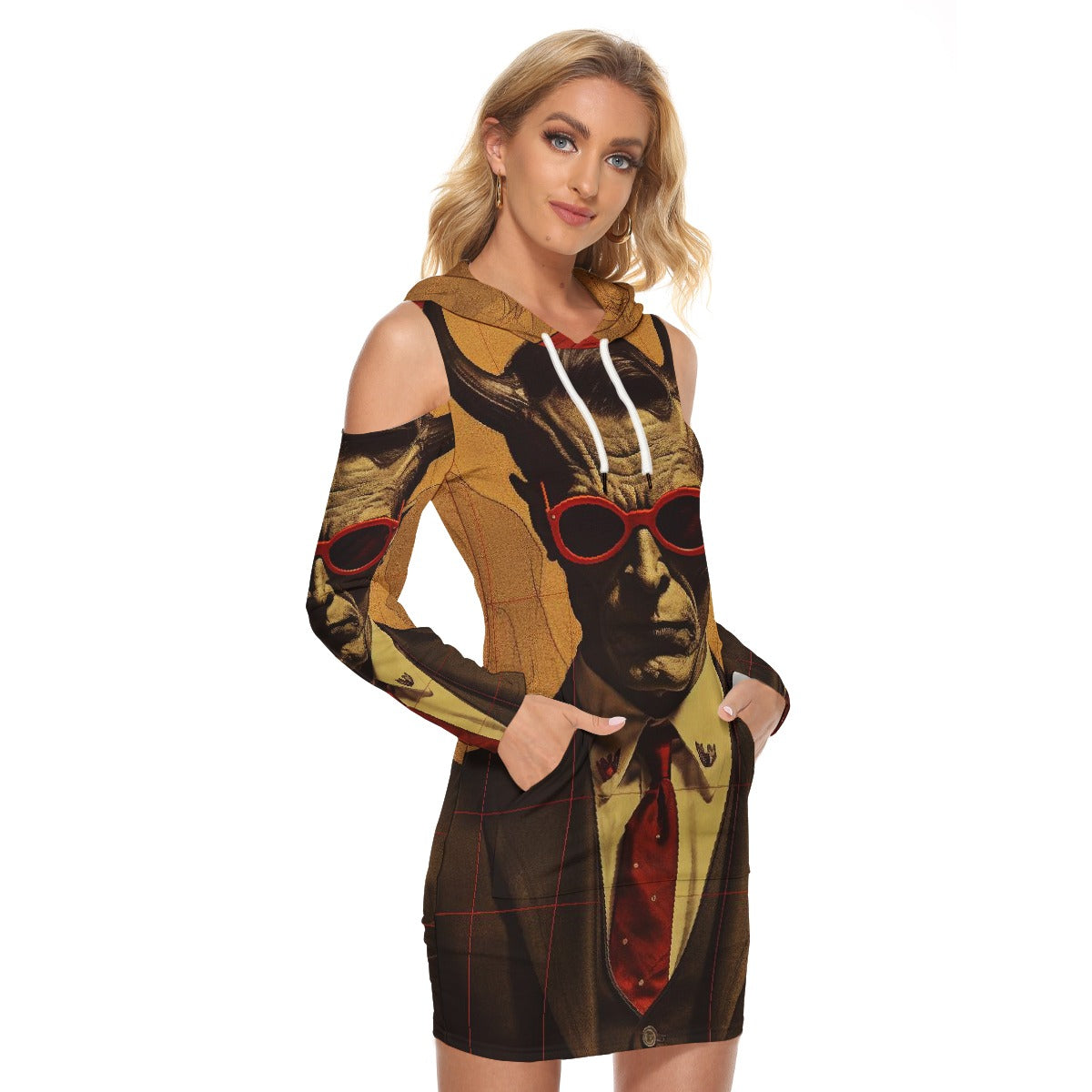 All-Over Print Women's Tight Dress