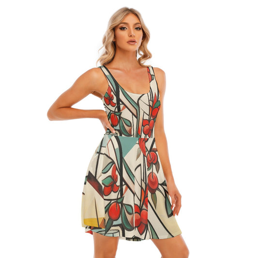 All-Over Print Women's Tank Vest Dress