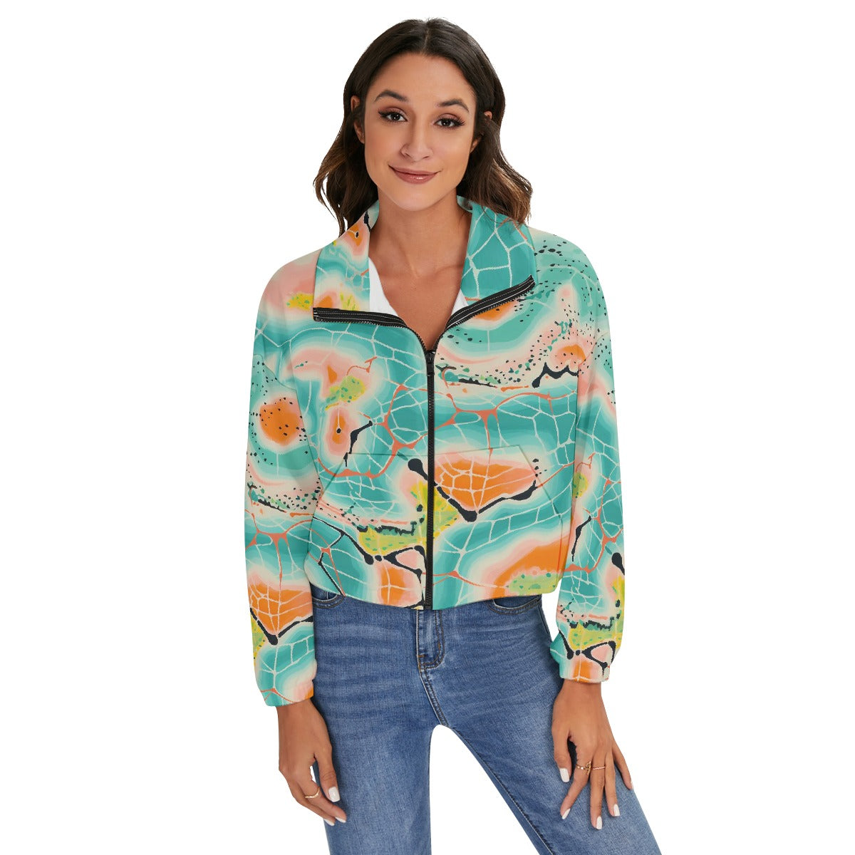 All-Over Print Women's Zip Jacket