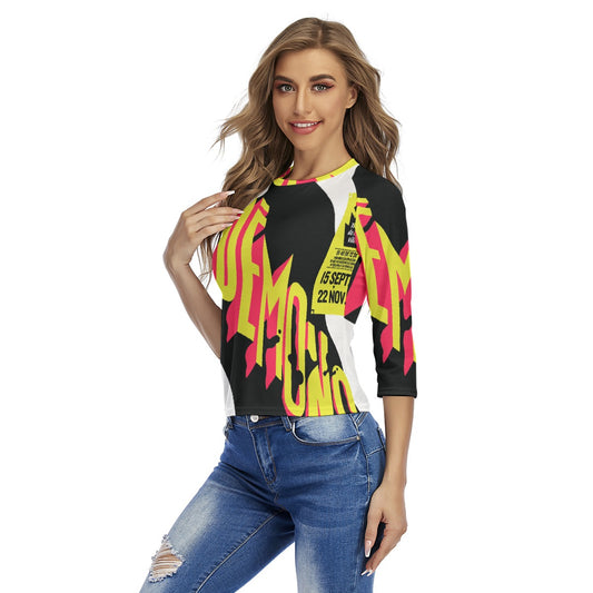 All-Over Print Women's Raglan Sleeves T-shirts