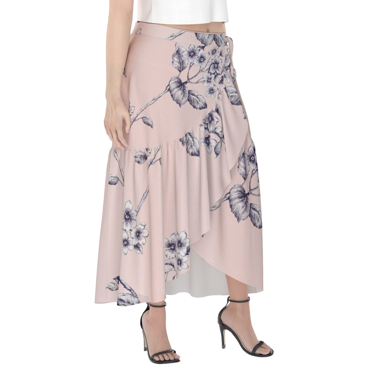 All-Over Print Women's Wrap Skirt