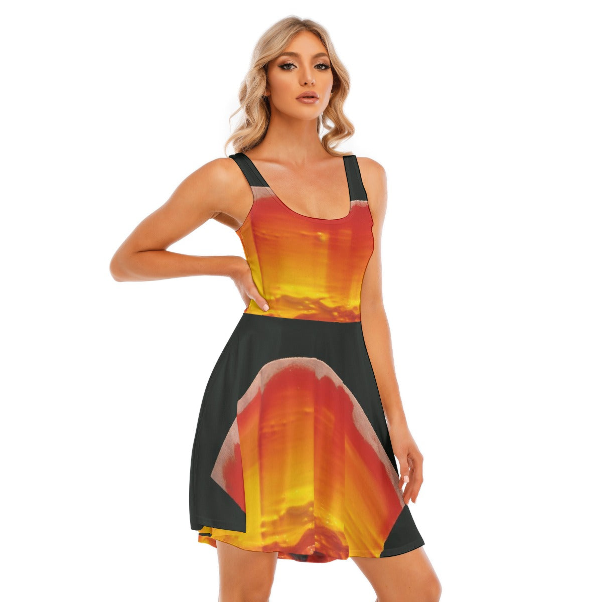 All-Over Print Women's Tank Vest Dress