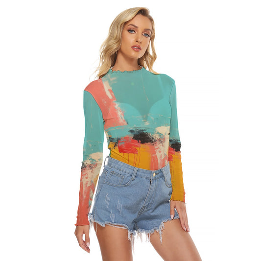 All-Over Print Women's Mesh T-shirt