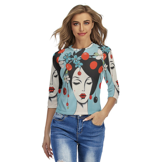 All-Over Print Women's Raglan Sleeves T-shirts