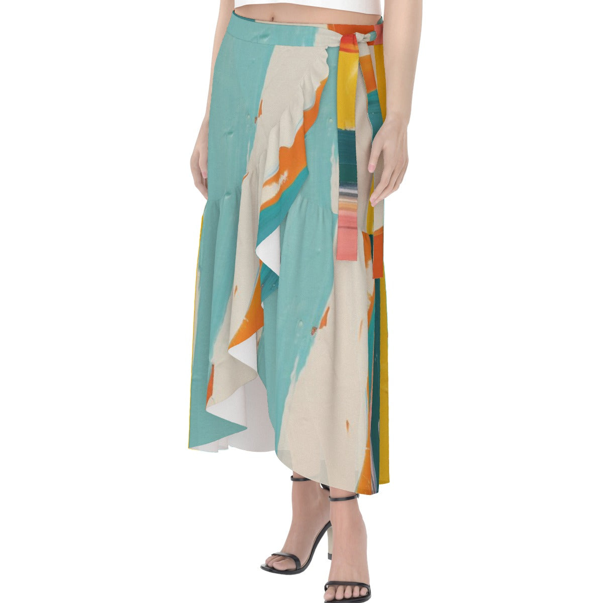 All-Over Print Women's Wrap Skirt