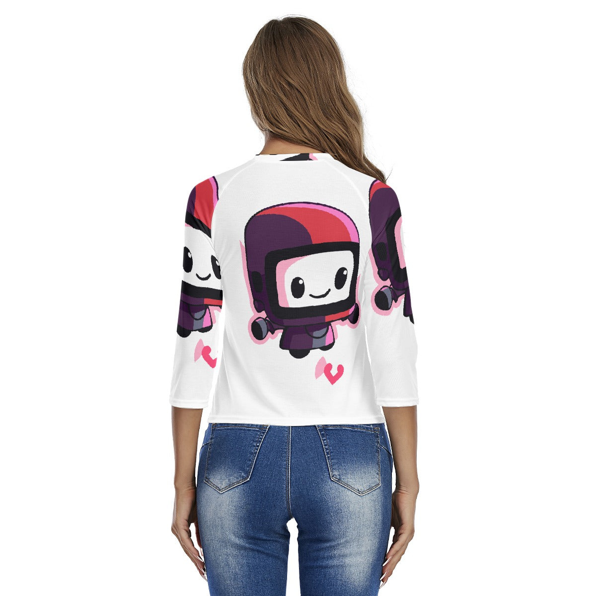 All-Over Print Women's Raglan Sleeves T-shirts