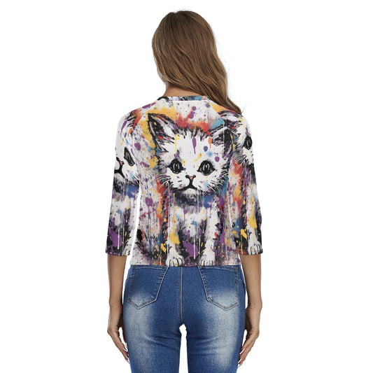 All-Over Print Women's Raglan Sleeves T-shirts