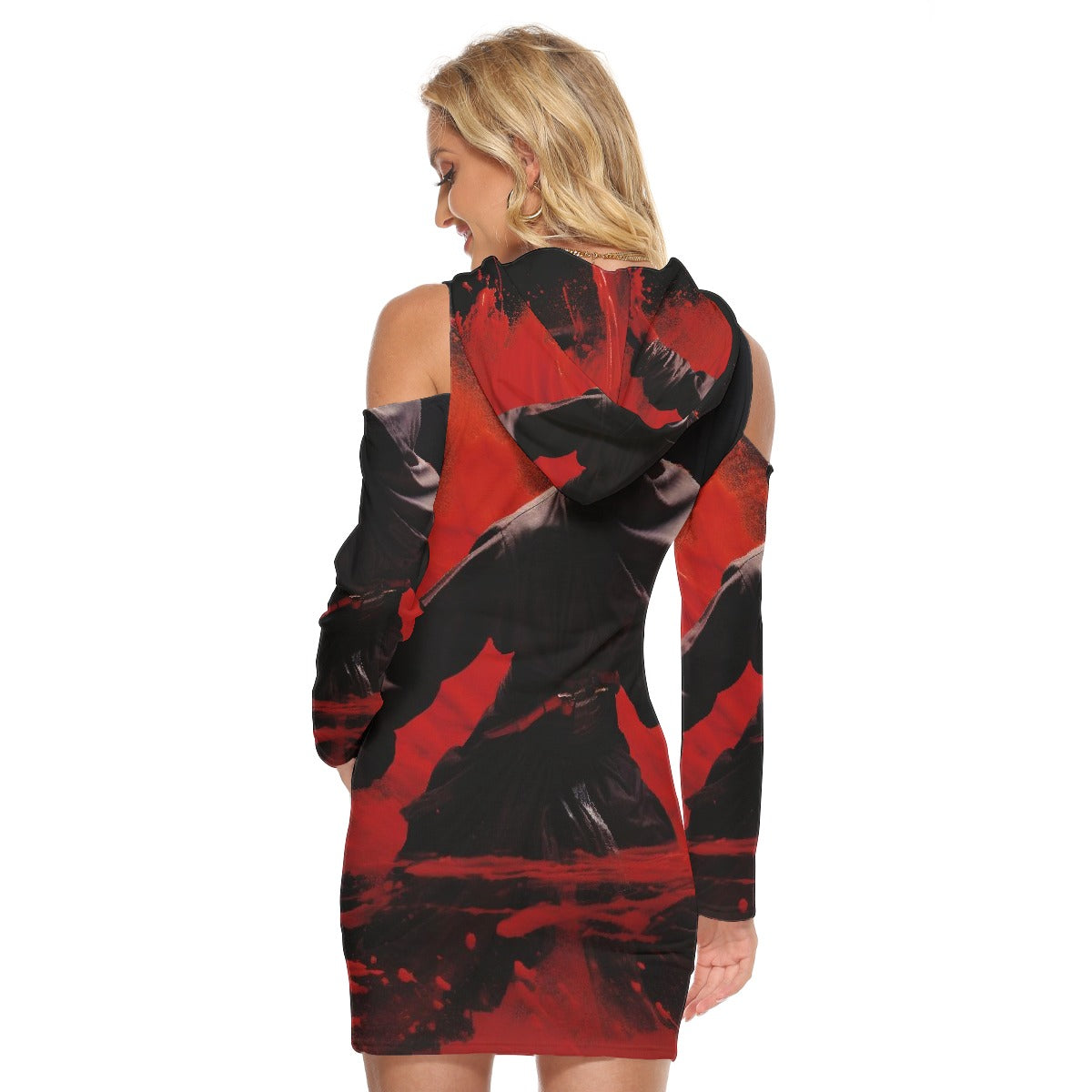 All-Over Print Women's Tight Dress