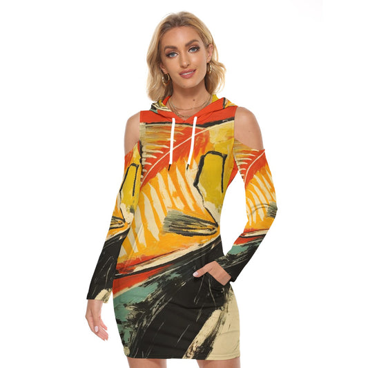 All-Over Print Women's Tight Dress