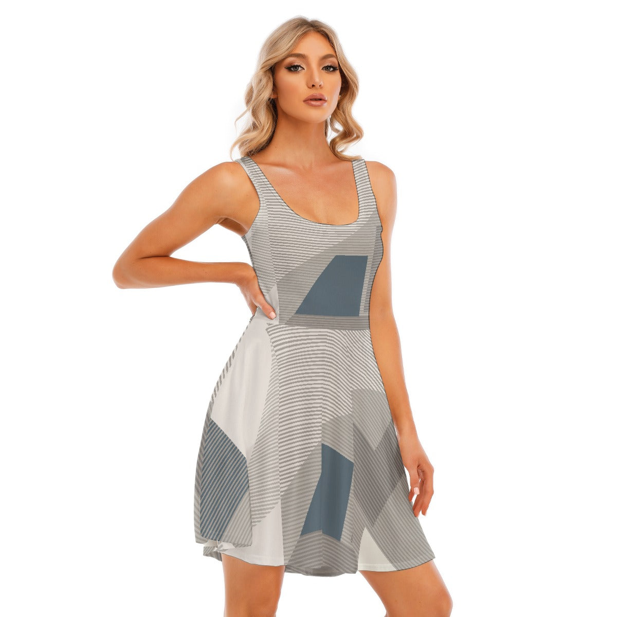 All-Over Print Women's Tank Vest Dress