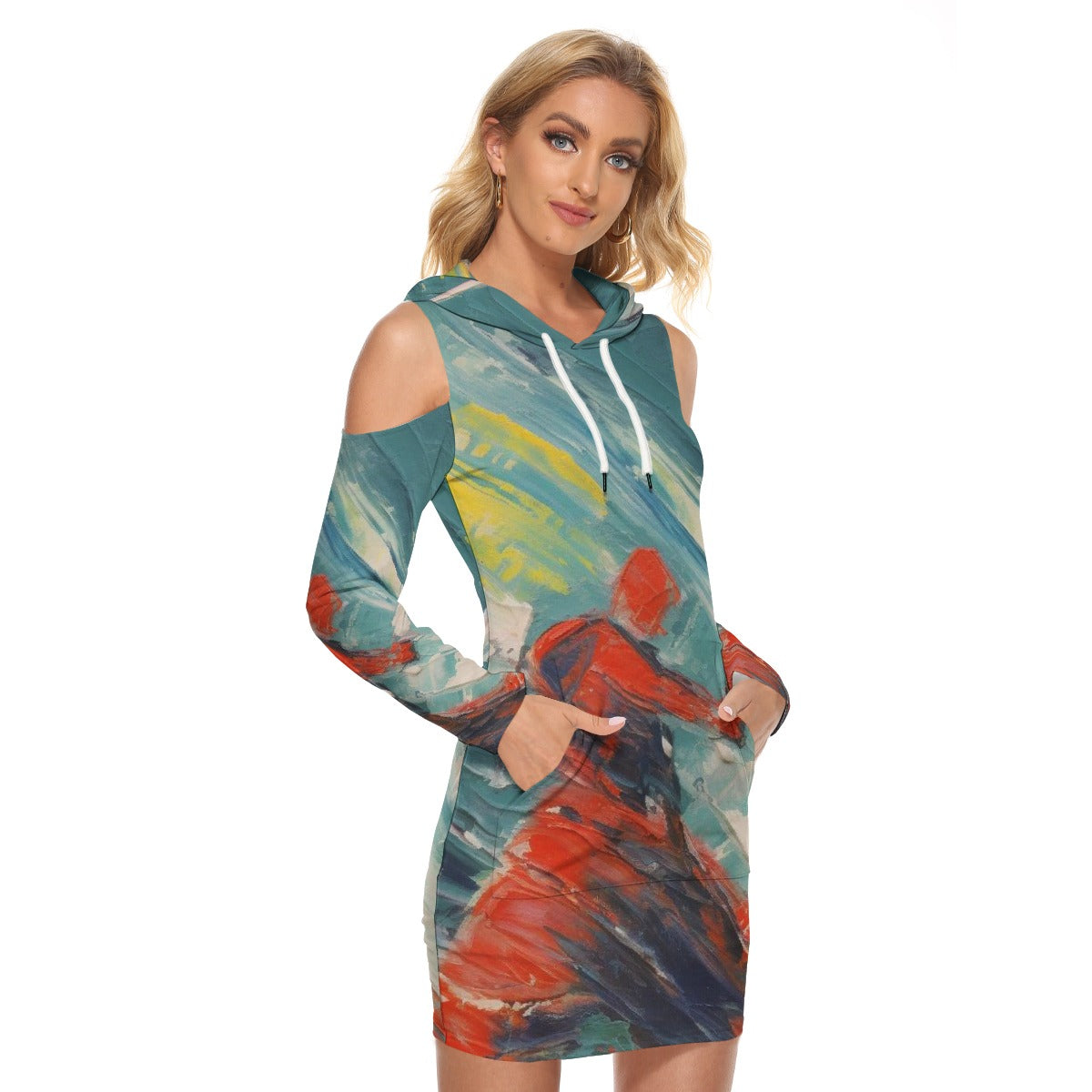 All-Over Print Women's Tight Dress