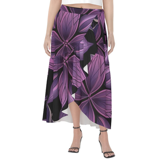 All-Over Print Women's Wrap Skirt