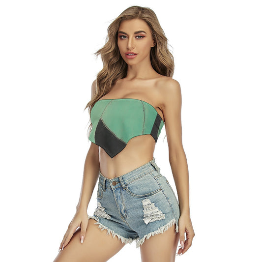 All-Over Print Women's Triangle Tube Top