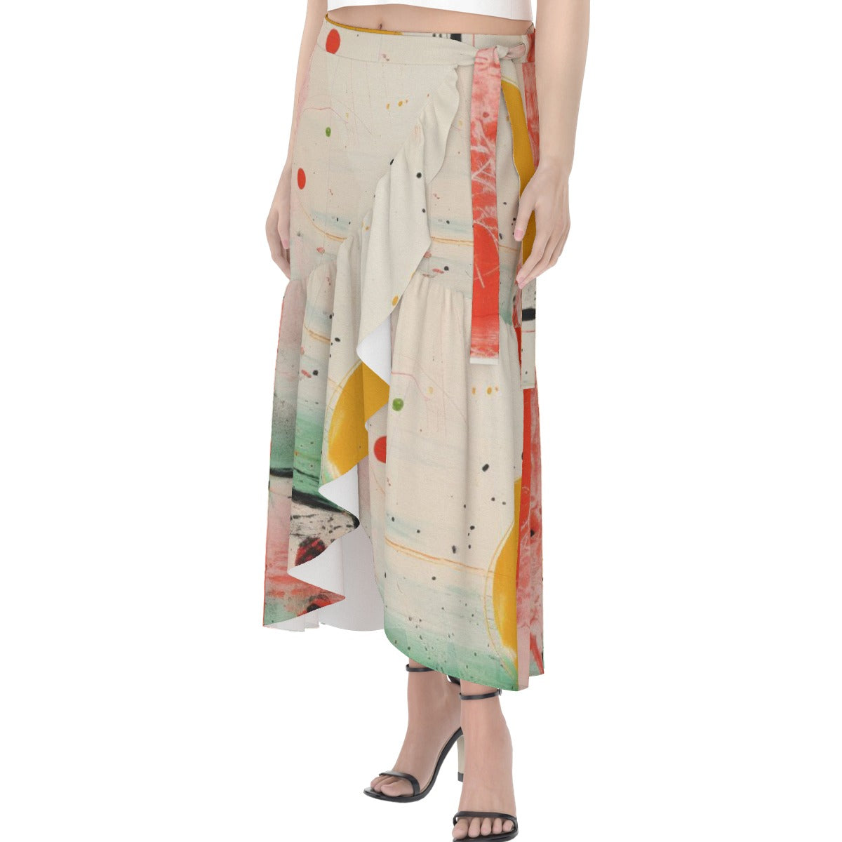 All-Over Print Women's Wrap Skirt