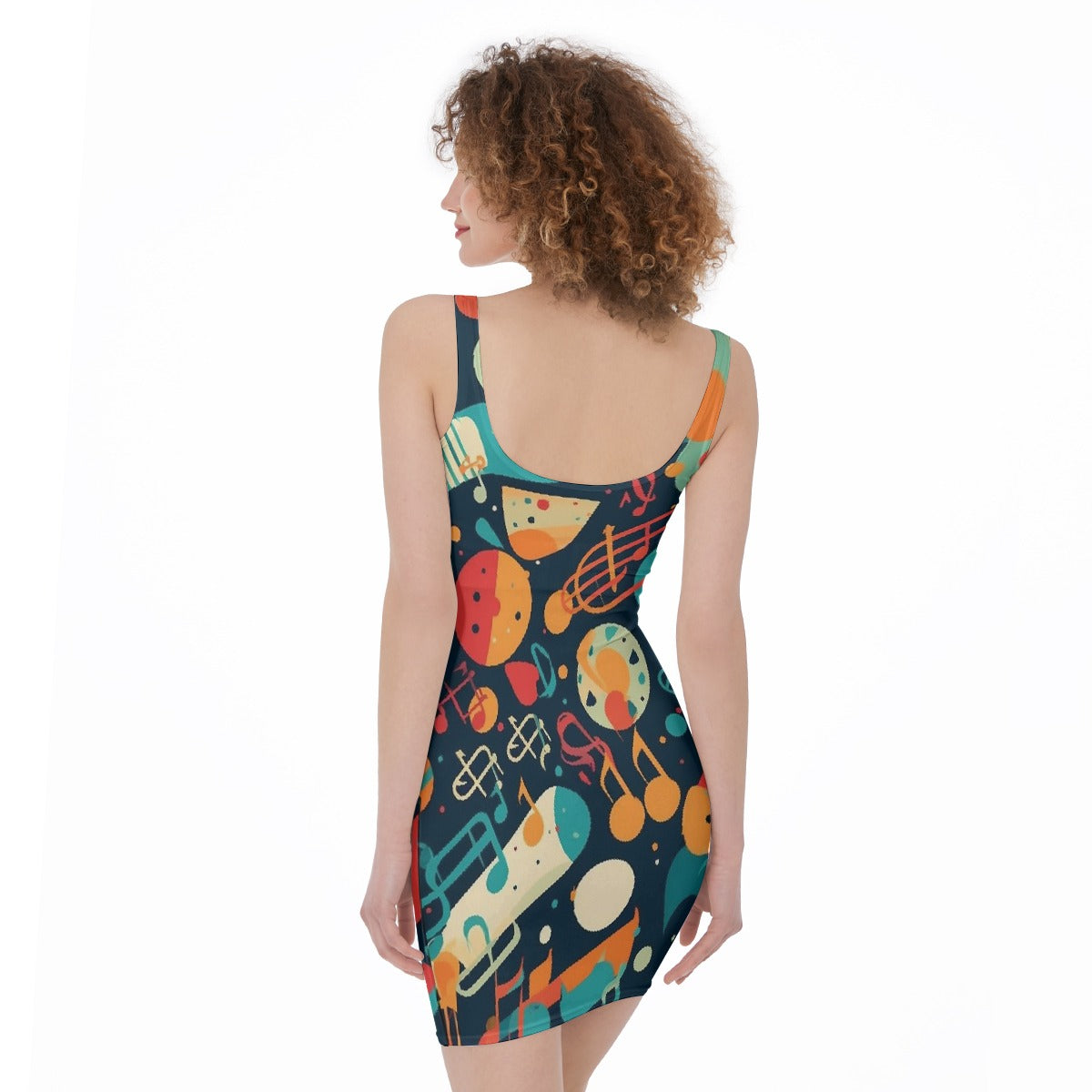 All-Over Print Women's Bodycon Dress