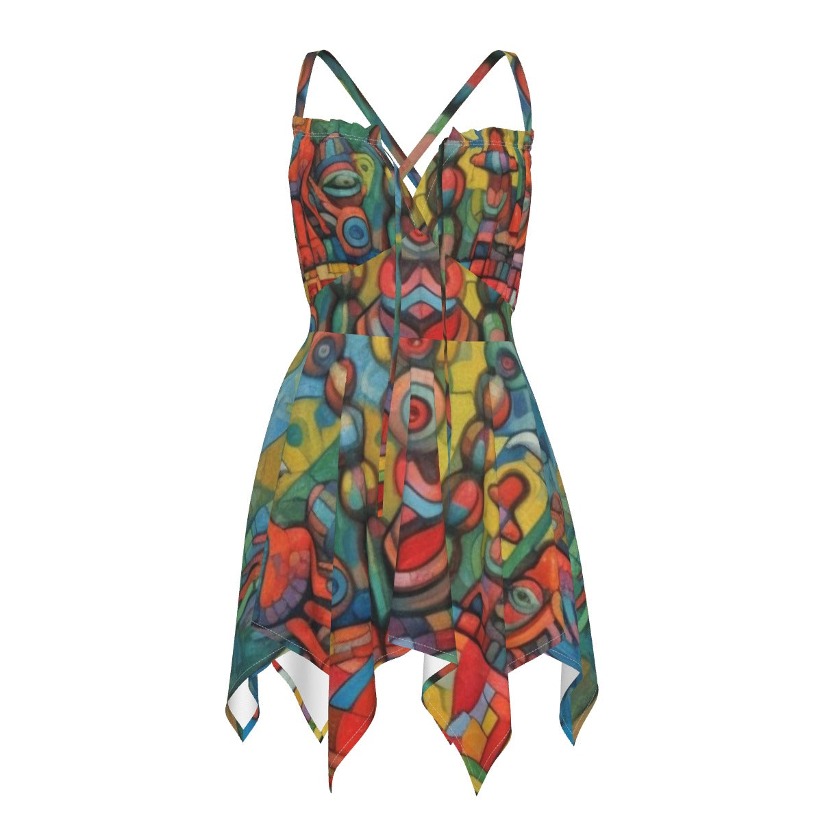 All-Over Print Women's Slip Dress