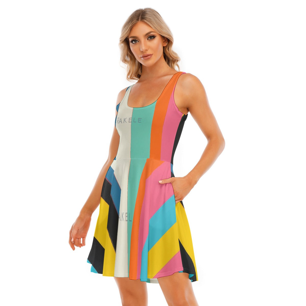 All-Over Print Women's Tank Vest Dress