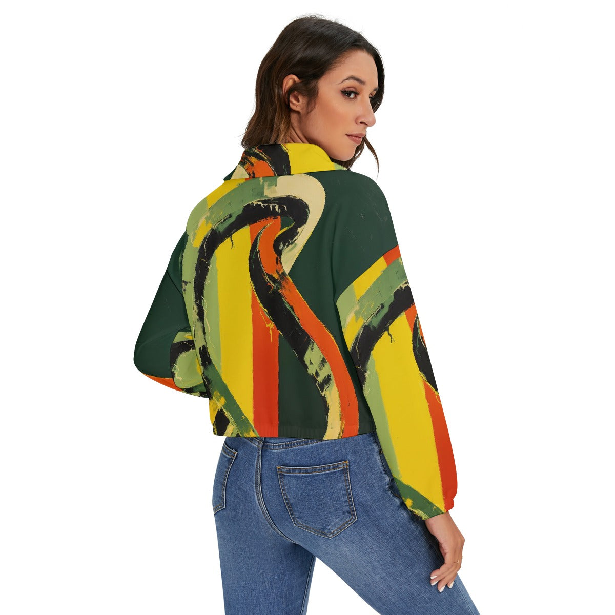 All-Over Print Women's Zip Jacket