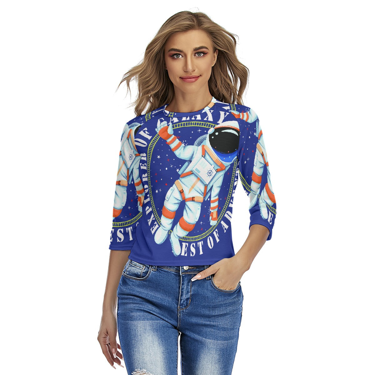 All-Over Print Women's Raglan Sleeves T-shirts