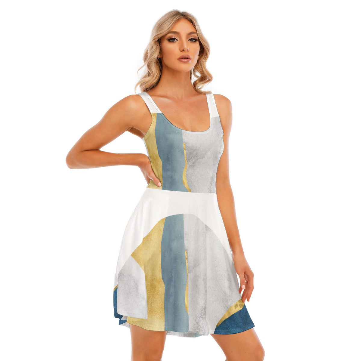 All-Over Print Women's Tank Vest Dress