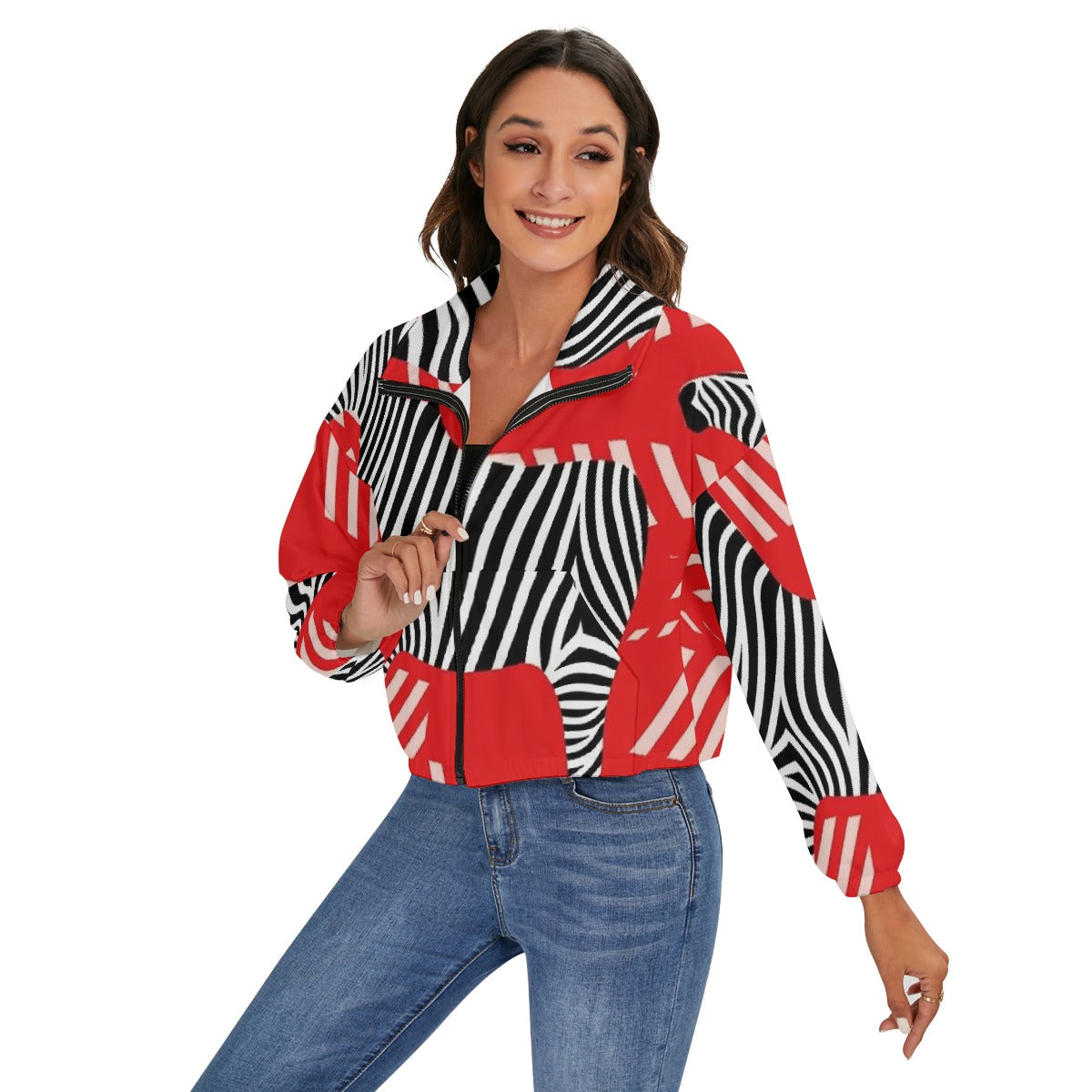 All-Over Print Women's Zip Jacket